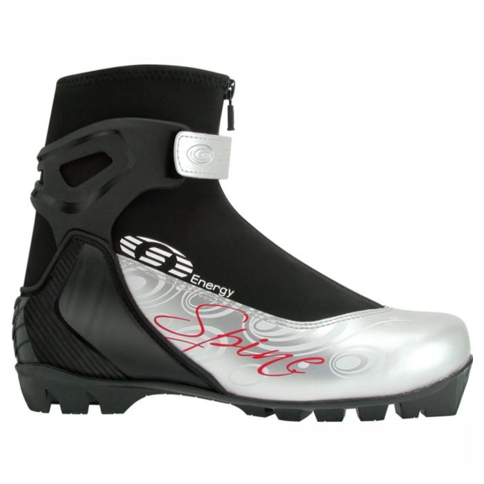 Лыжные ботинки SPINE NNN Energy (258/2) (черно/серый)