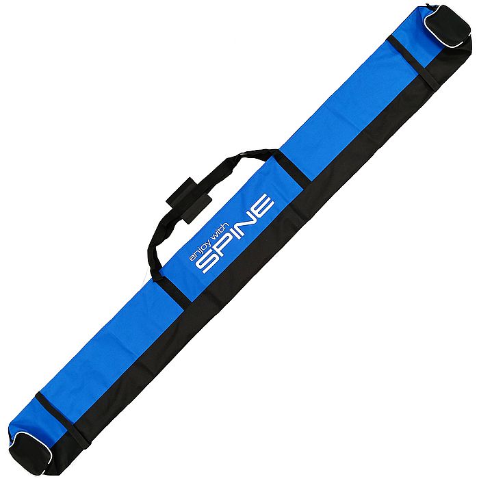 Чехол для беговых лыж SPINE на 1-3 пары (синий/белый)