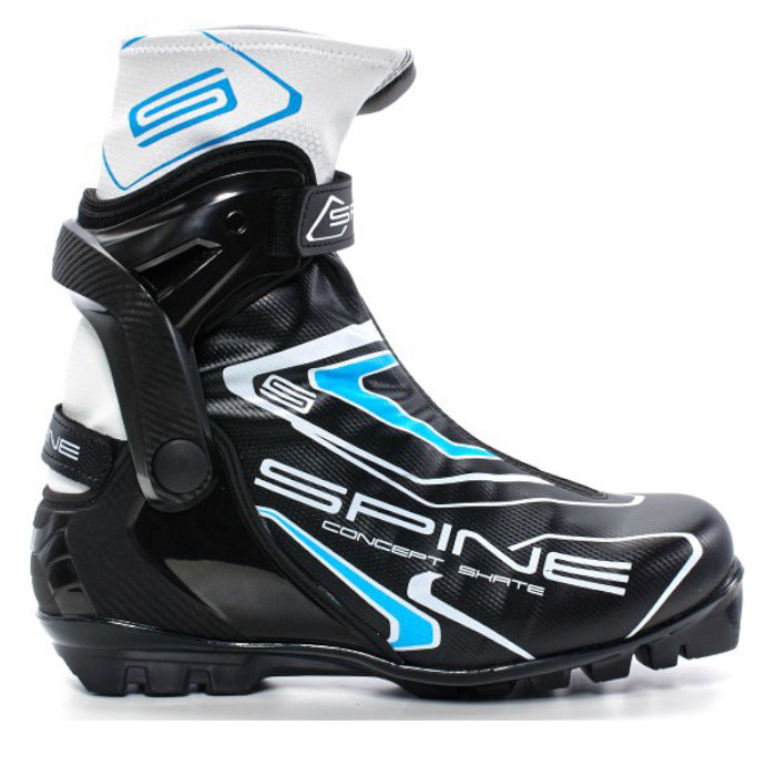 Лыжные ботинки SPINE SNS Concept Skate (496/1) (черно/синий)