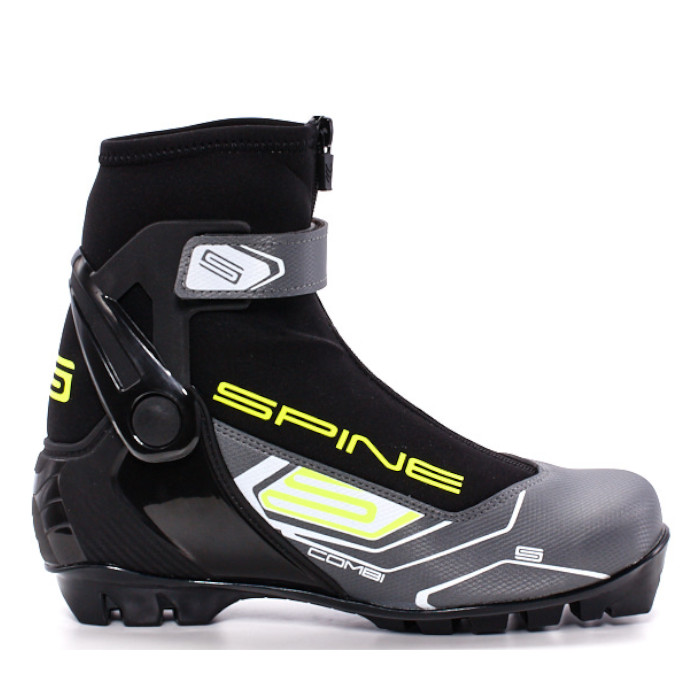 Лыжные ботинки SPINE SNS Combi (468) (черный)